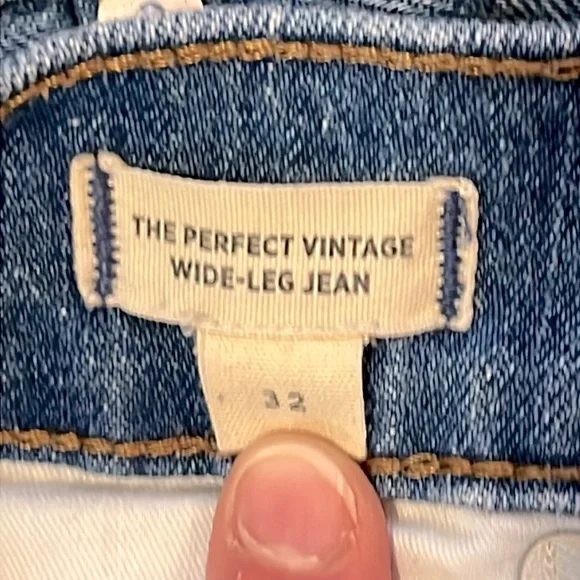Madewell The Perfect Vintage wide leg jeans in Enmore wash - Picture 8 of 9